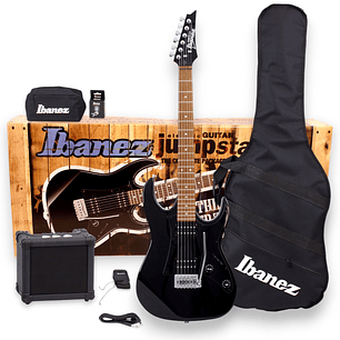 Pack Guitarra Eléctrica Ibanez Gio IJRX20U Black