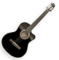 Guitarra Electroacústica Nylon Vizcaya FRA95NCET Black - Miniatura 1
