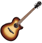 Guitarra Electroacústica Ibanez AEG50 Dark Honey Burst - Miniatura 1