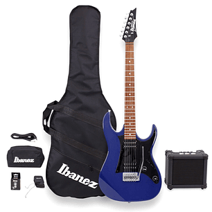 Pack Guitarra Eléctrica Ibanez Gio IJRX20U Blue