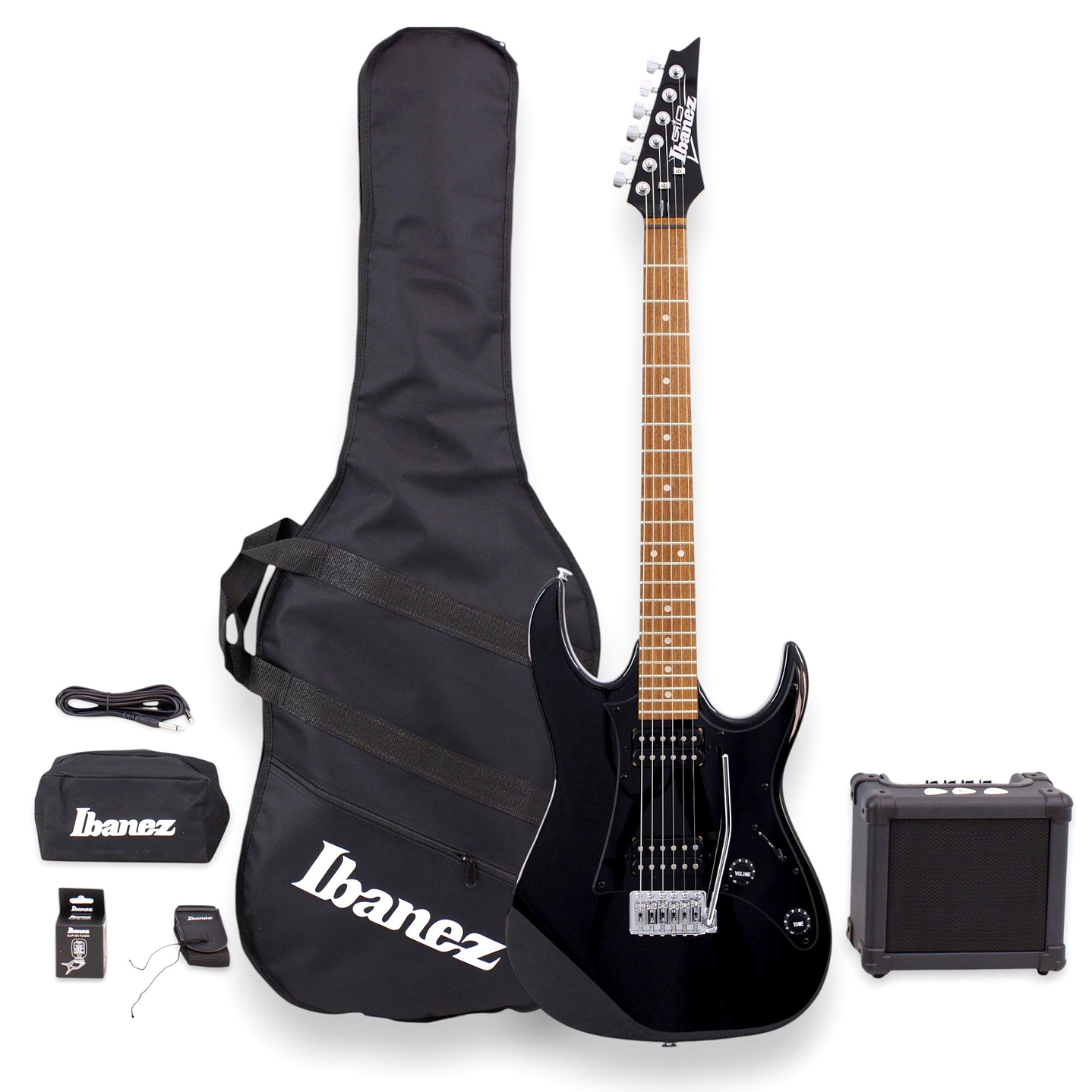 Pack Guitarra Eléctrica Ibanez Gio IJRX20U Black 2