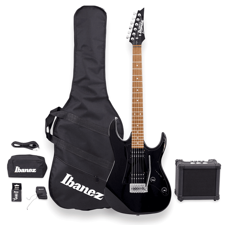 Pack Guitarra Eléctrica Ibanez Gio IJRX20U Black 2