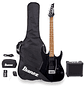 Pack Guitarra Eléctrica Ibanez Gio IJRX20U Black - Miniatura 2