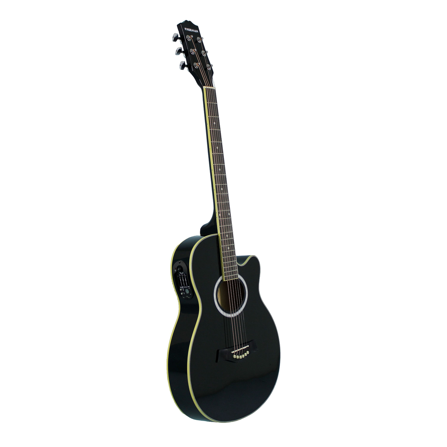 Guitarra Electroacústica Metal Vizcaya FRA95SCET Black 2