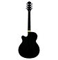 Guitarra Electroacústica Metal Vizcaya FRA95SCET Black - Miniatura 3
