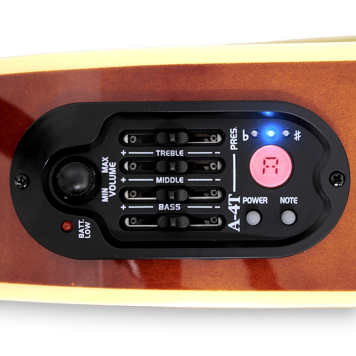 Guitarra Electroacústica Metal Vizcaya FRA95SCET Natural 5