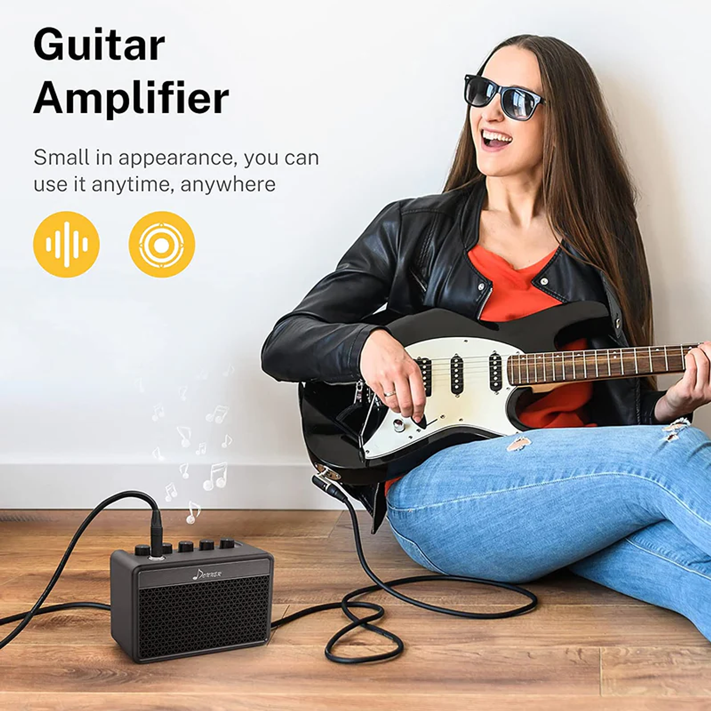 Mini Amplificador Guitarra Eléctrica Donner DA-10 7