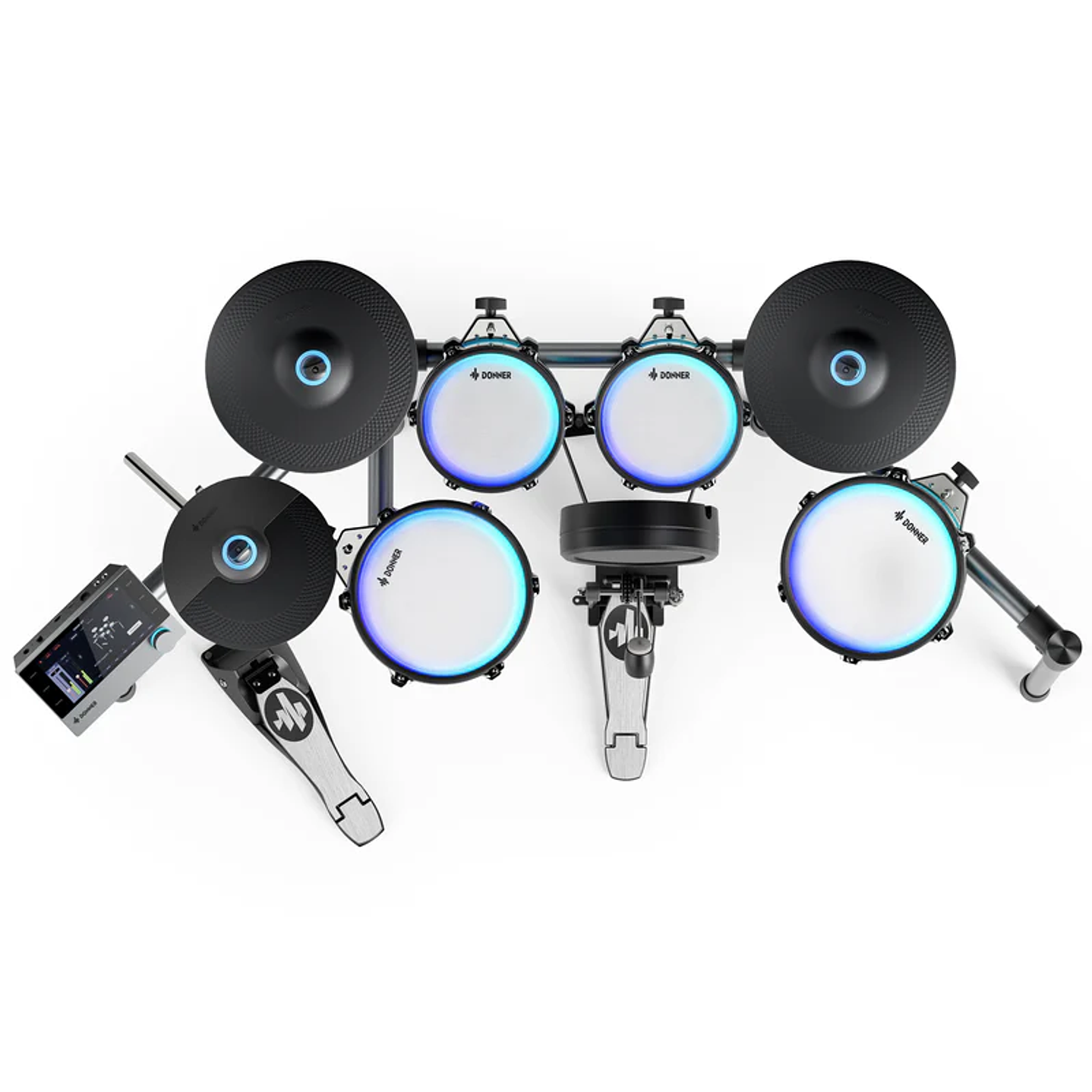 Batería Electrónica Donner BackBeat EC6878 4