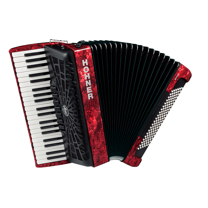 Acordeón Hohner Bravo III 120 Red 1
