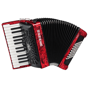 Acordeón Hohner Bravo II 48 Red