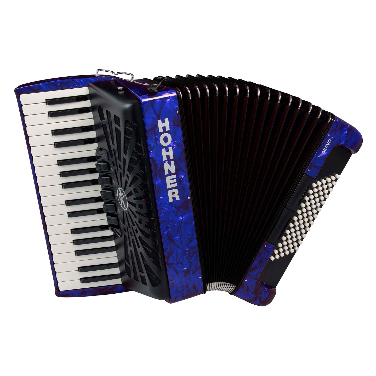 Acordeón Hohner Bravo III 72 A16642 Deep Blue