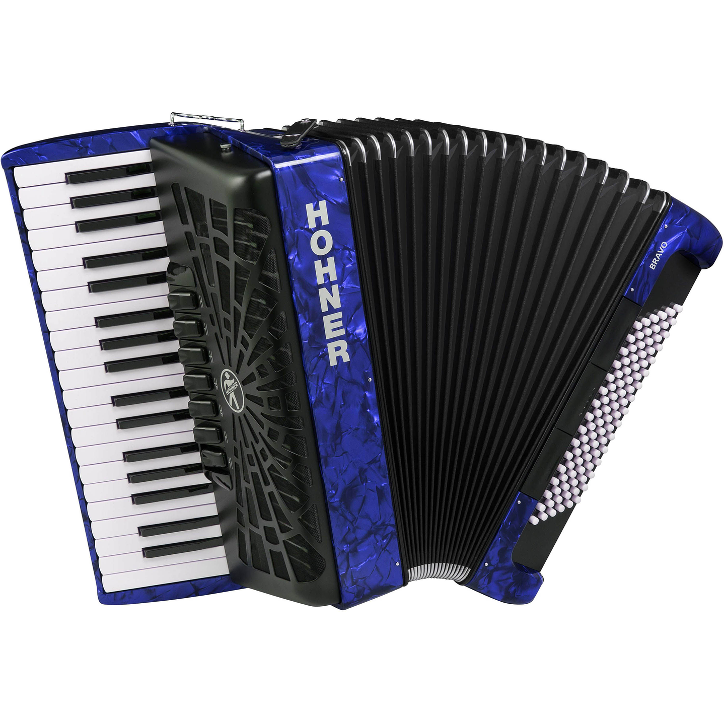 Acordeon Hohner A16742 Bravo III 96 Blue 1