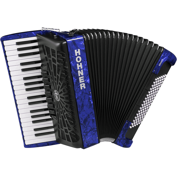 Acordeon Hohner A16742 Bravo III 96 Blue 1