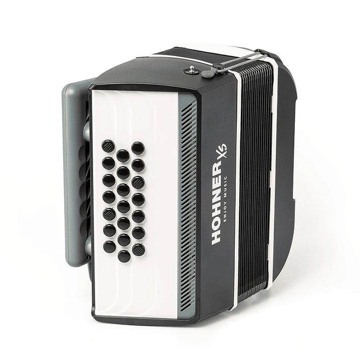 Acordeón Cromático Hohner XS Button A2931 Dark Grey 2