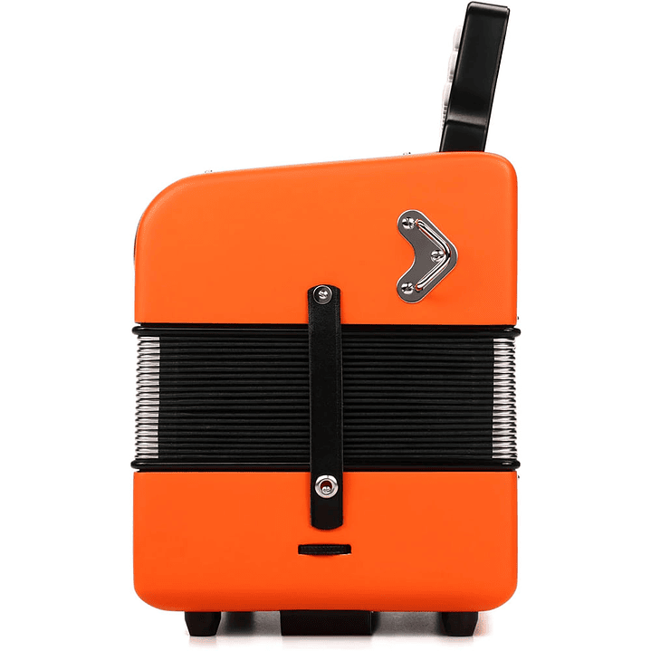 Acordeón Diatónico Hohner Compadre FBbEb A48451 Orange 4
