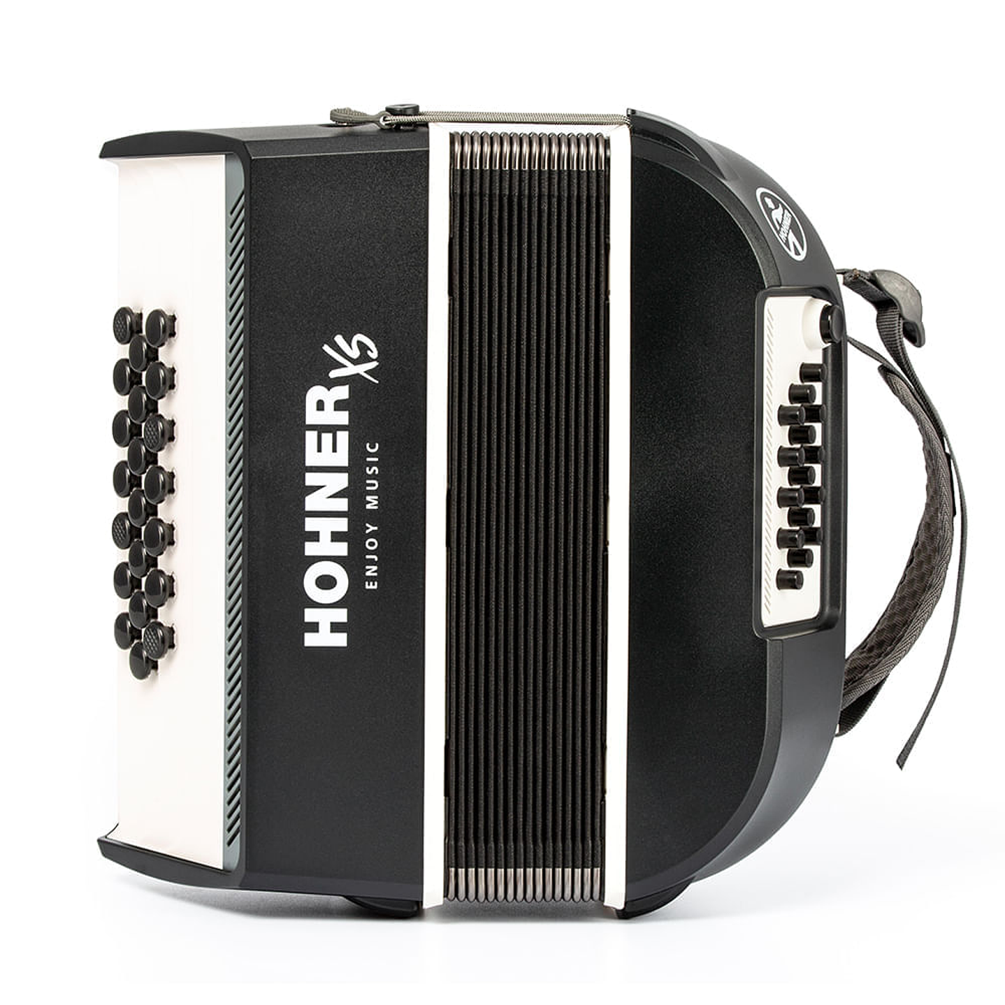 Acordeón Cromático Hohner XS Button A2931 Dark Grey 3