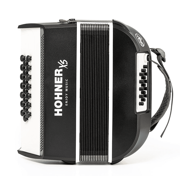 Acordeón Cromático Hohner XS Button A2931 Dark Grey 3