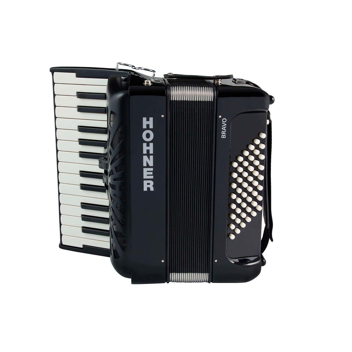 Acordeón Hohner Bravo II 48 A16522 Black 3