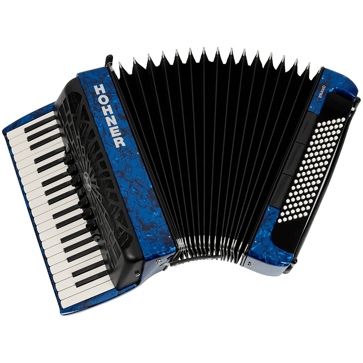 Acordeon Hohner A16742 Bravo III 96 Blue 2