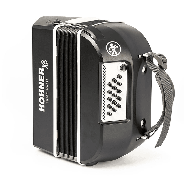 Acordeón Cromático Hohner XS Button A2931 Dark Grey 4