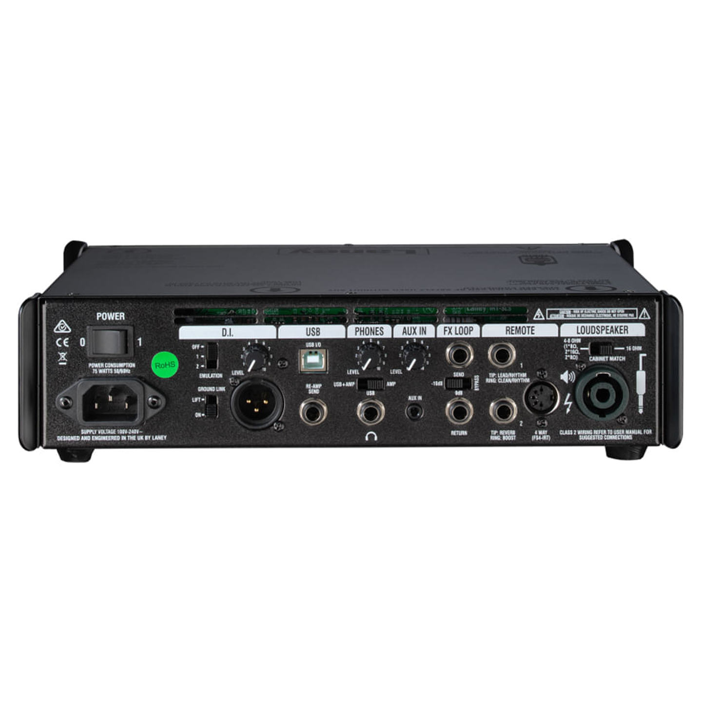 Cabezal Amplificador De Guitarra Laney Ironheart IRT-SLS 300w 4