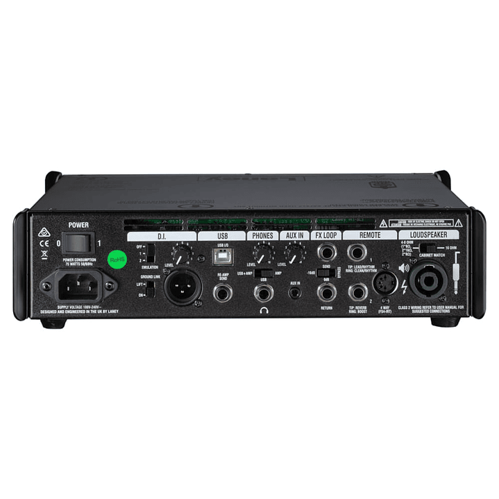 Cabezal Amplificador De Guitarra Laney Ironheart IRT-SLS 300w 4