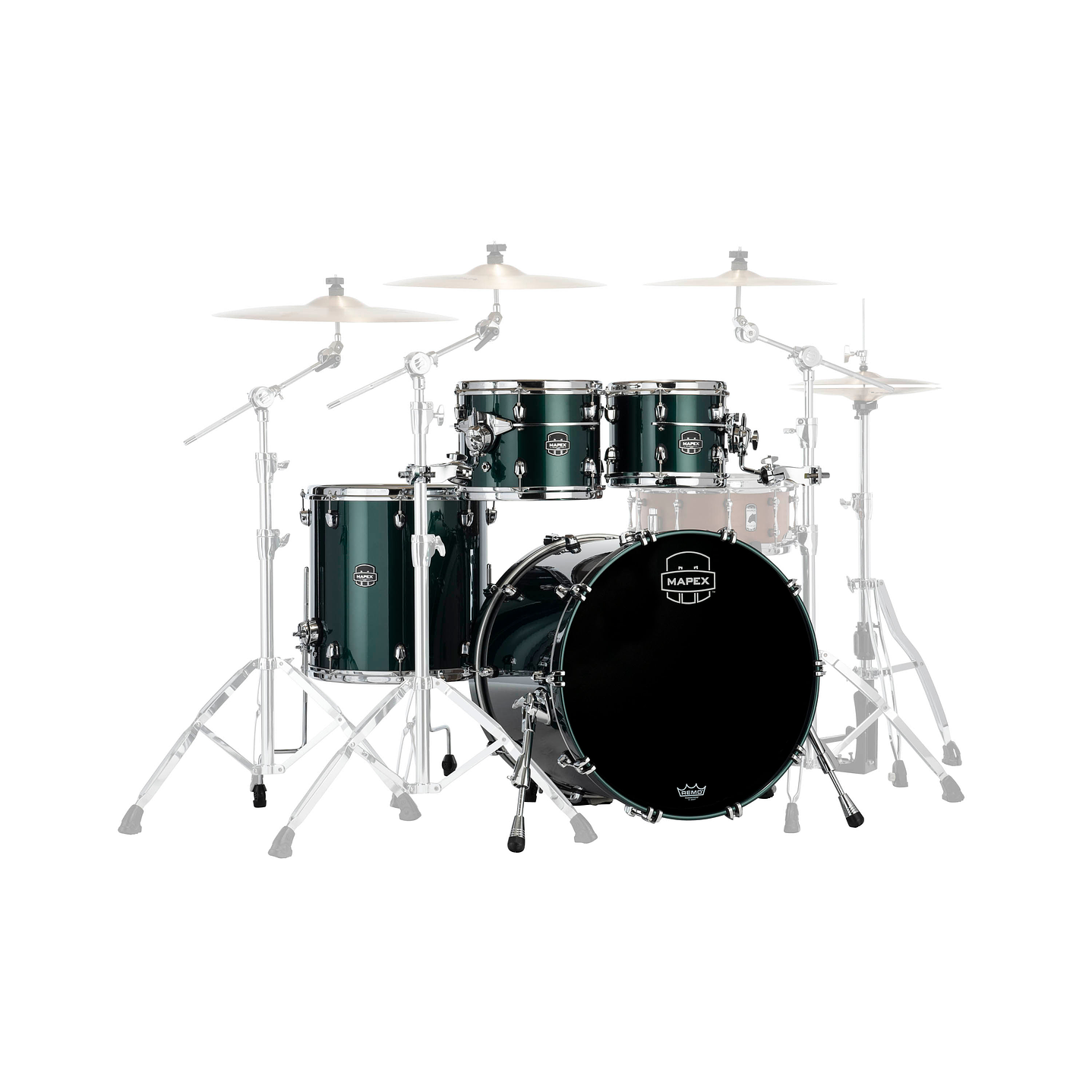 Batería Mapex Saturn Evo Brunswick Green SE529XMPQ 1