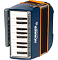 Acordeon Hohner A2901 XS Blue - Miniatura 3