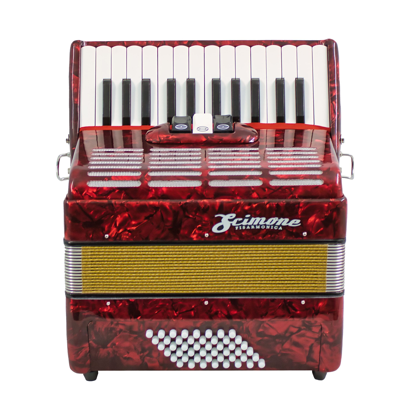Acordeón Scimone 48 bajos 2352 Red 1