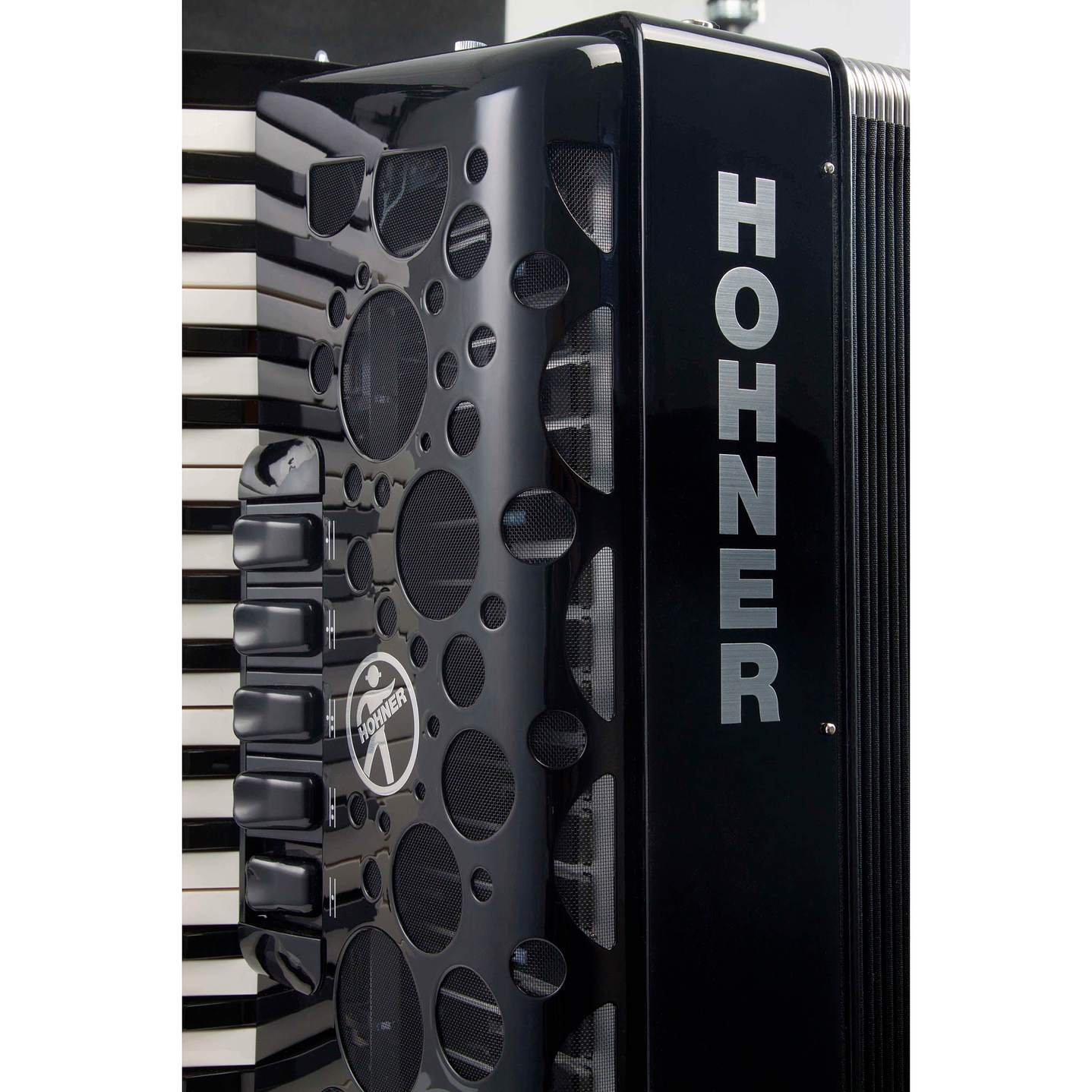 Acordeón Hohner Amica Forte III 72 Black 4
