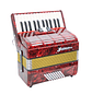Acordeón Scimone 48 bajos 2352 Red - Miniatura 2