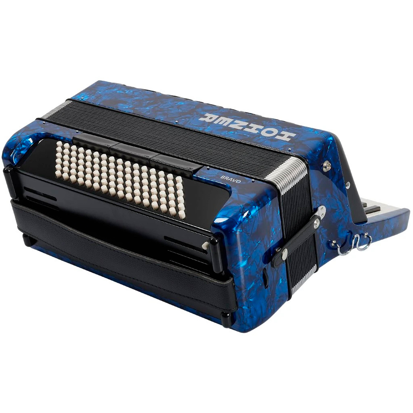 Acordeon Hohner A16742 Bravo III 96 Blue 4