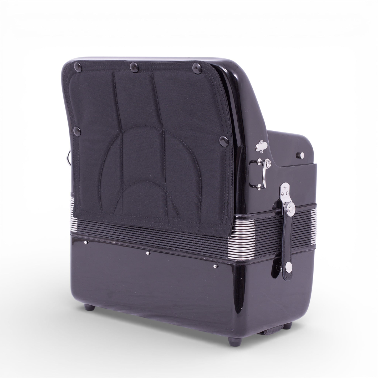 Acordeón Scimone 3072 72 bajos Black con Funda 3