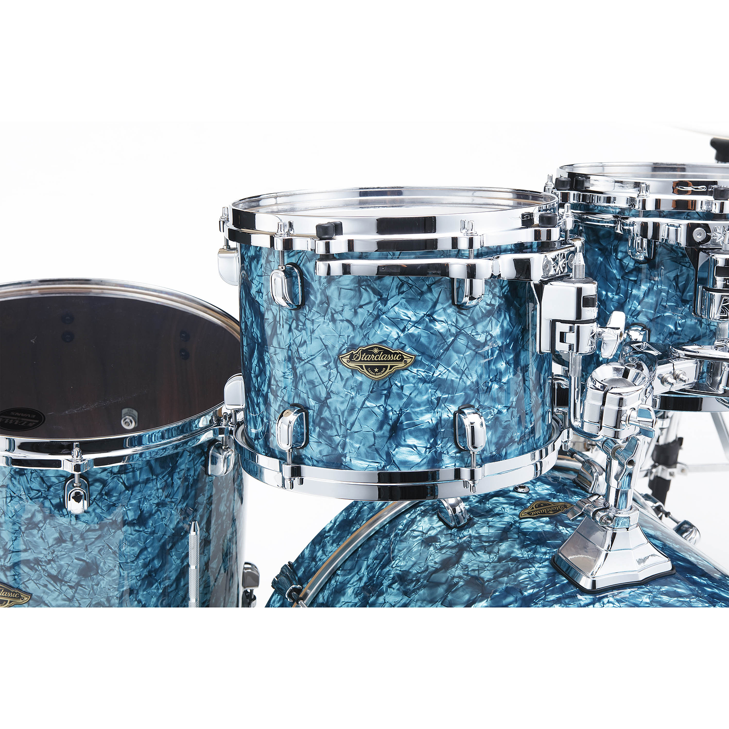 Batería Tama Starclassic Walnut Birch Turquoise Pearl WBR42S TQP 2