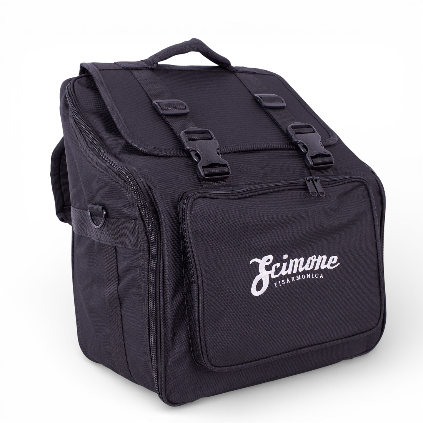 Acordeón Scimone 3072 72 bajos Black con Funda 7