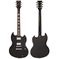 Guitarra Electrica SG Vintage V69 Coaster Gloss Black - Miniatura 3