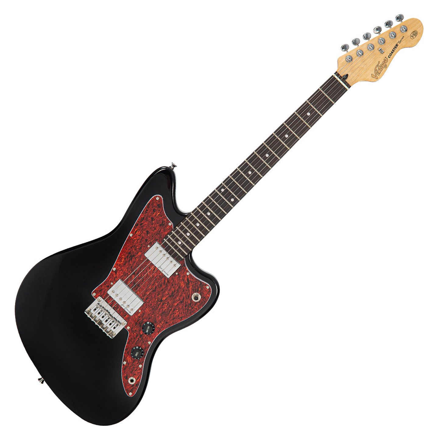 Guitarra Eléctrica Vintage V50 Coaster Series Boulevard Black V50BLK 3