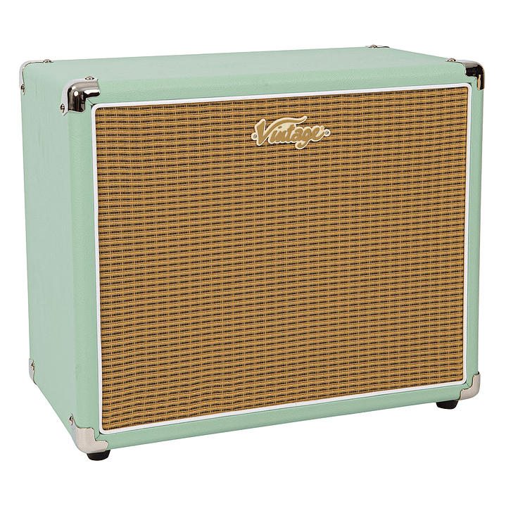Gabinete Guitarra Eléctrica Vintage 1x10 Mint Green VMC10GR 1