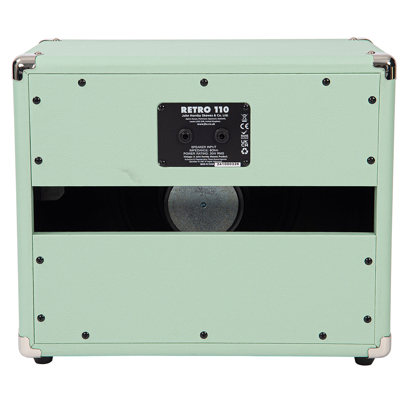 Gabinete Guitarra Eléctrica Vintage 1x10 Mint Green VMC10GR 3