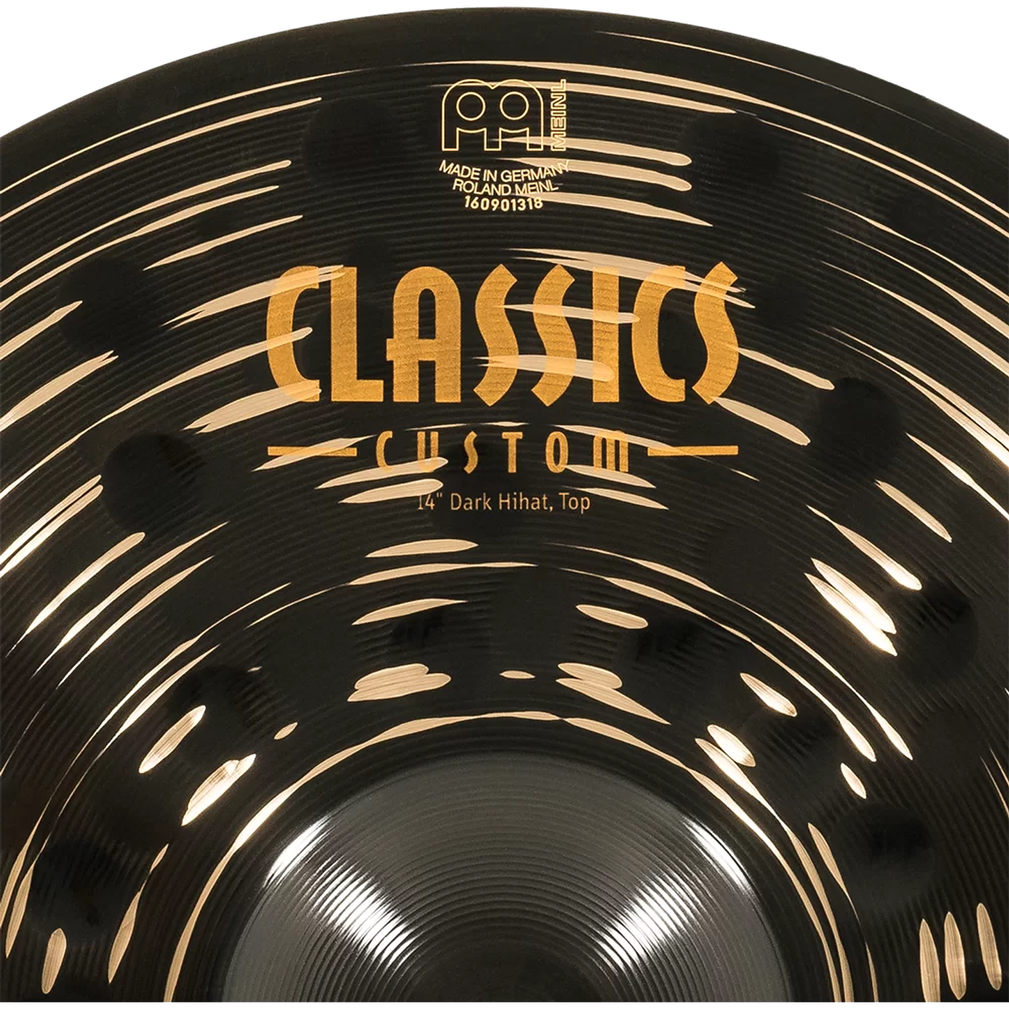 Platillo Meinl Classics Custom Dark Hi-hat 14