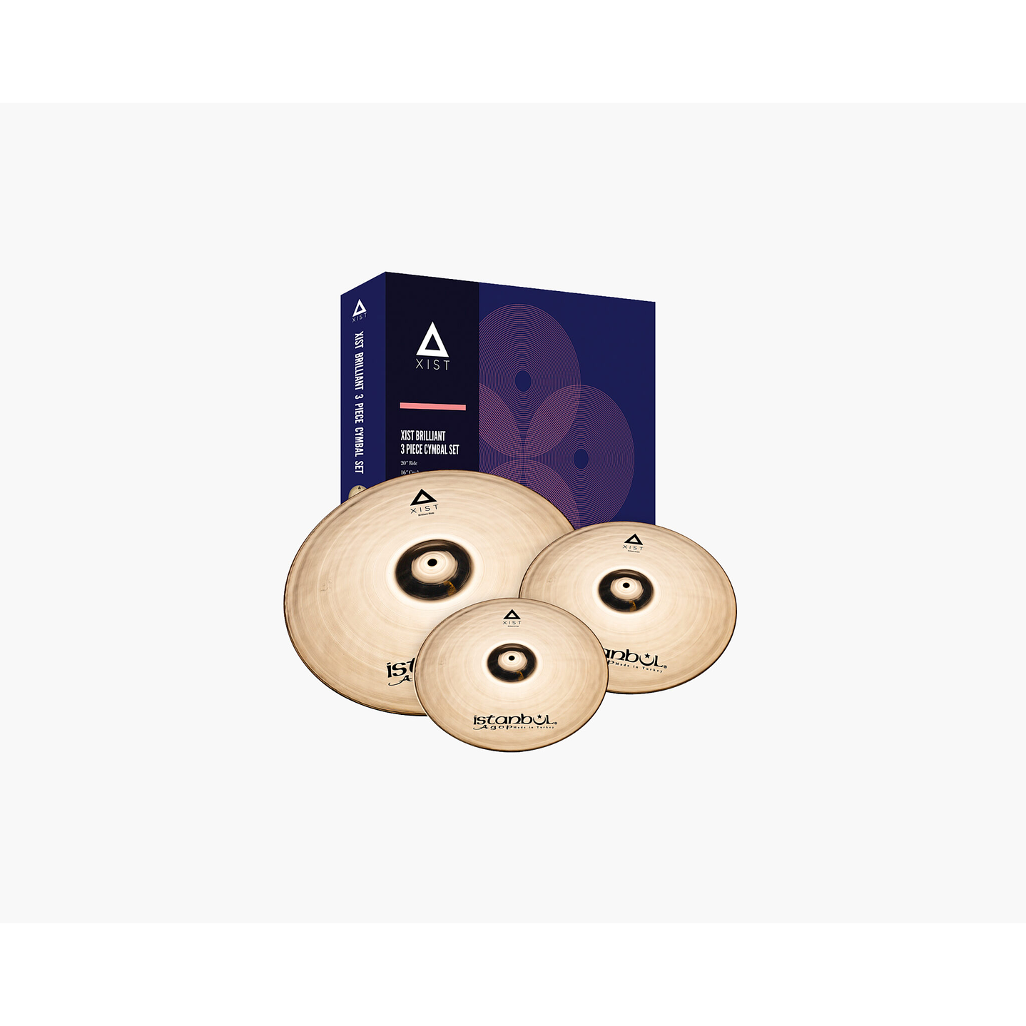 Set de Platillos Istanbul Agop Xist Brilliant Set