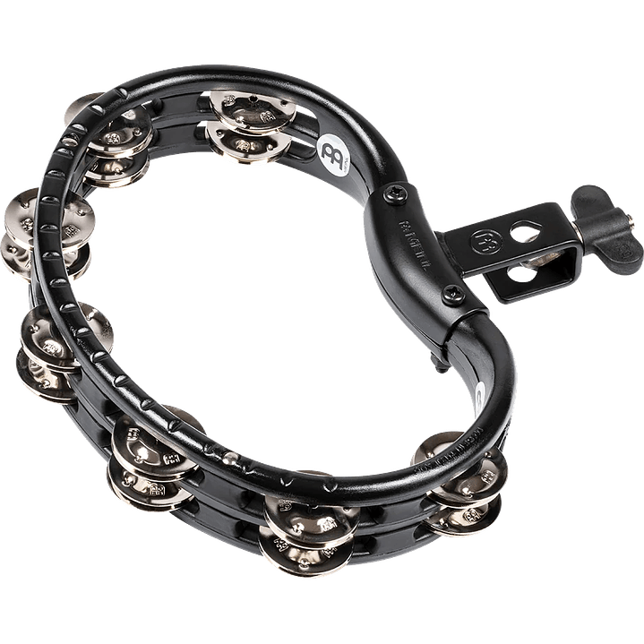Pandero Montable Meinl ABS Tambourine Black TMT2BK 1