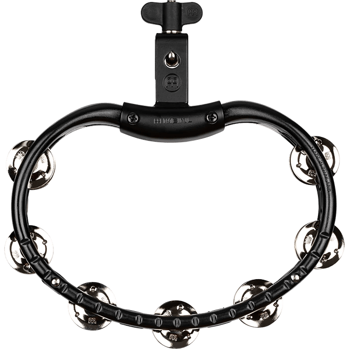 Pandero Montable Meinl ABS Tambourine Black TMT2BK 2