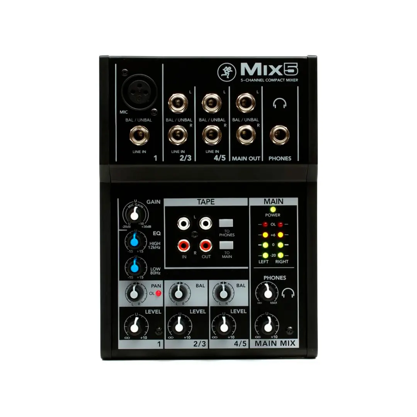 Mezclador 5 Canales Mackie Mix5 1