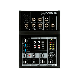 Mezclador 5 Canales Mackie Mix5