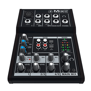 Mezclador 5 Canales Mackie Mix5