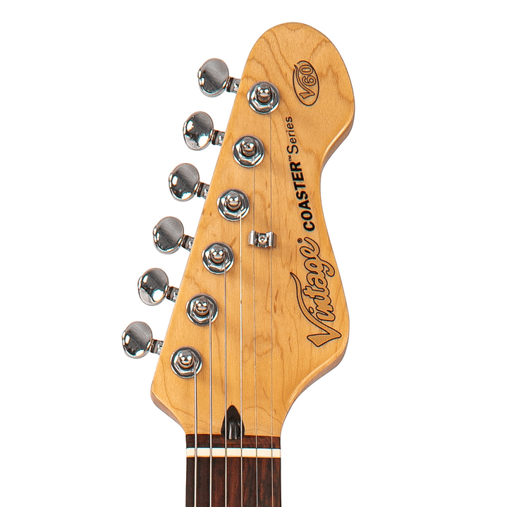 Guitarra Eléctrica Vintage V60 Coaster Gloss Red V60RD 6