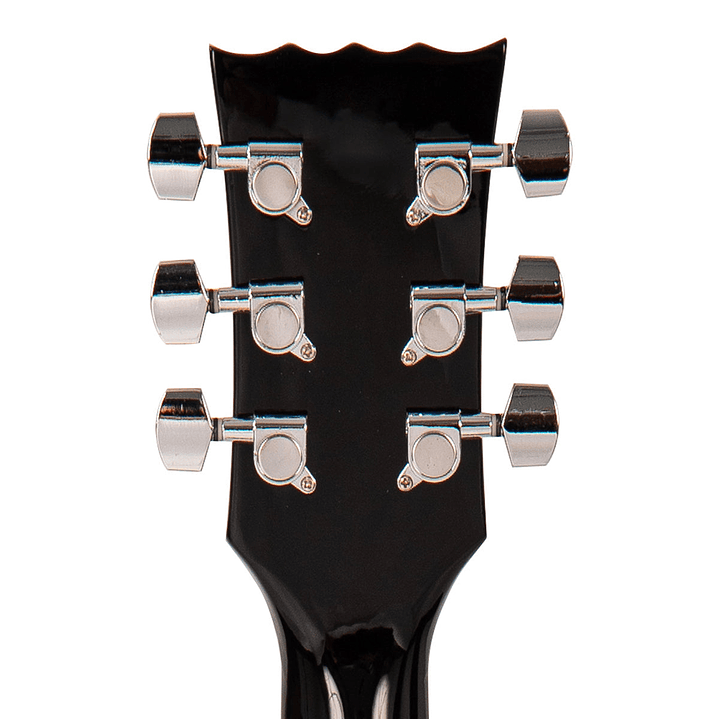 Guitarra Eléctrica para Zurdo Vintage V10 Coaster Boulevard Black LH-V10BLK 7