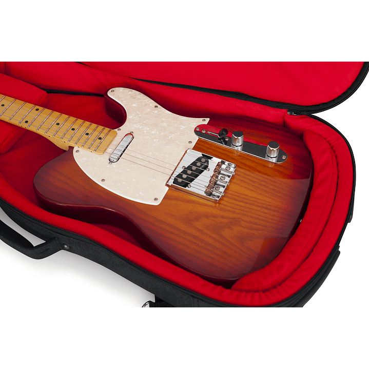 Funda Guitarra Eléctrica Gator Transit Bag Charcoal GT-ELECTRIC-BLK 5
