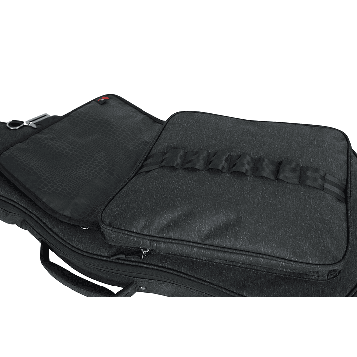 Funda Guitarra Eléctrica Gator Transit Bag Charcoal GT-ELECTRIC-BLK 9